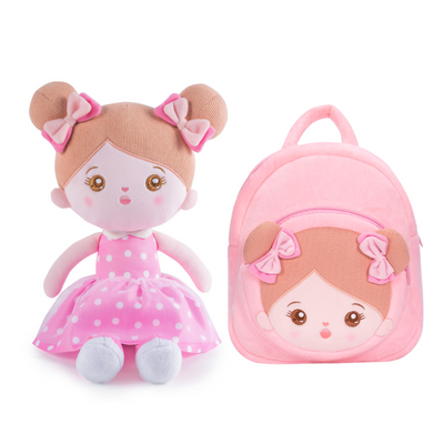 OUOZZZ Personalized Doll + Backpack Bundle